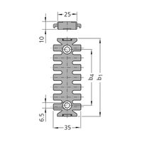 53661 FRONT END CONN. 1555