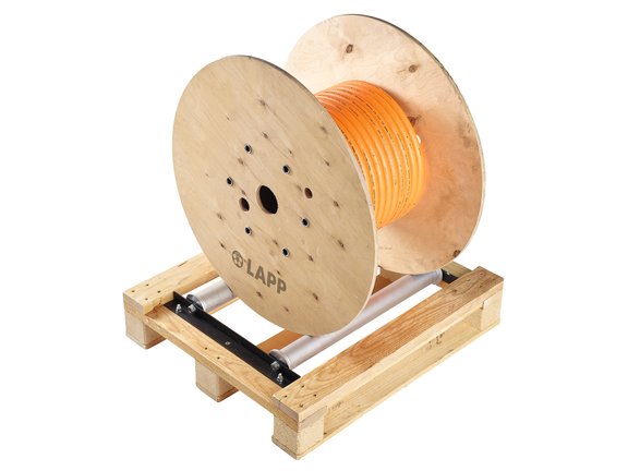 Spooling pallet