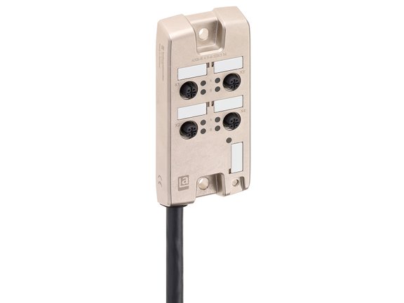 LUMBERG Splitterbox M12 med masterkabel 2 signaler per port