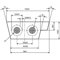 UNITRONIC® BUS ASI (TPE) 2X1,5 YE