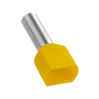 END SLEEVES AHI-TWIN 2X0.5 WH