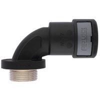 FIPLOCK ONE 90° METAL M12X1.5 / 10 BK