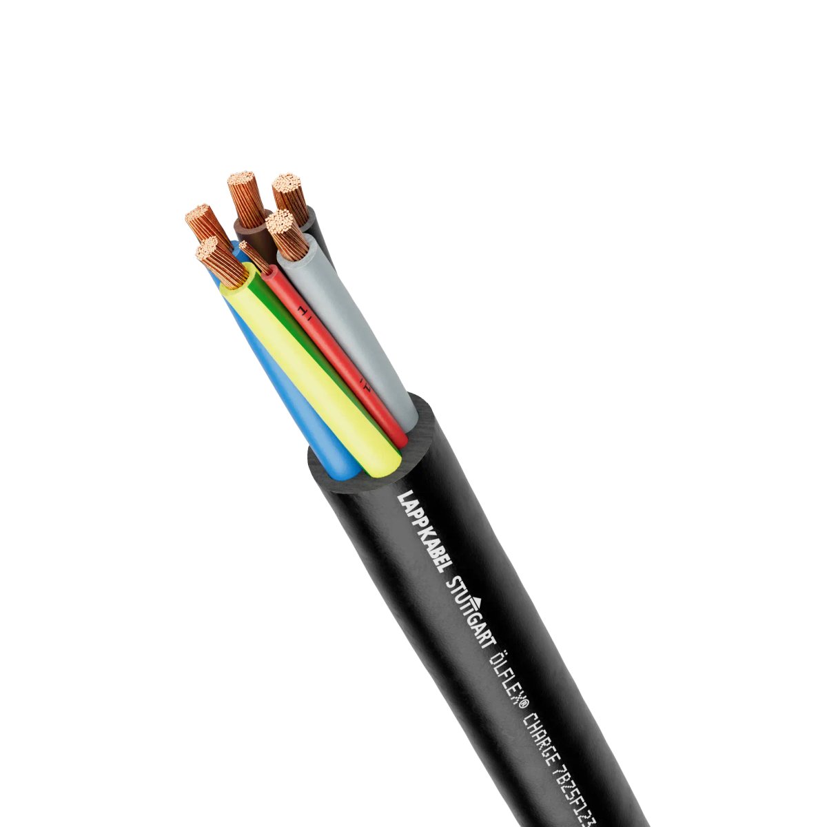 ÖLFLEX® CHARGE 7BZ5F123 5G2,5+1X0,5 BK